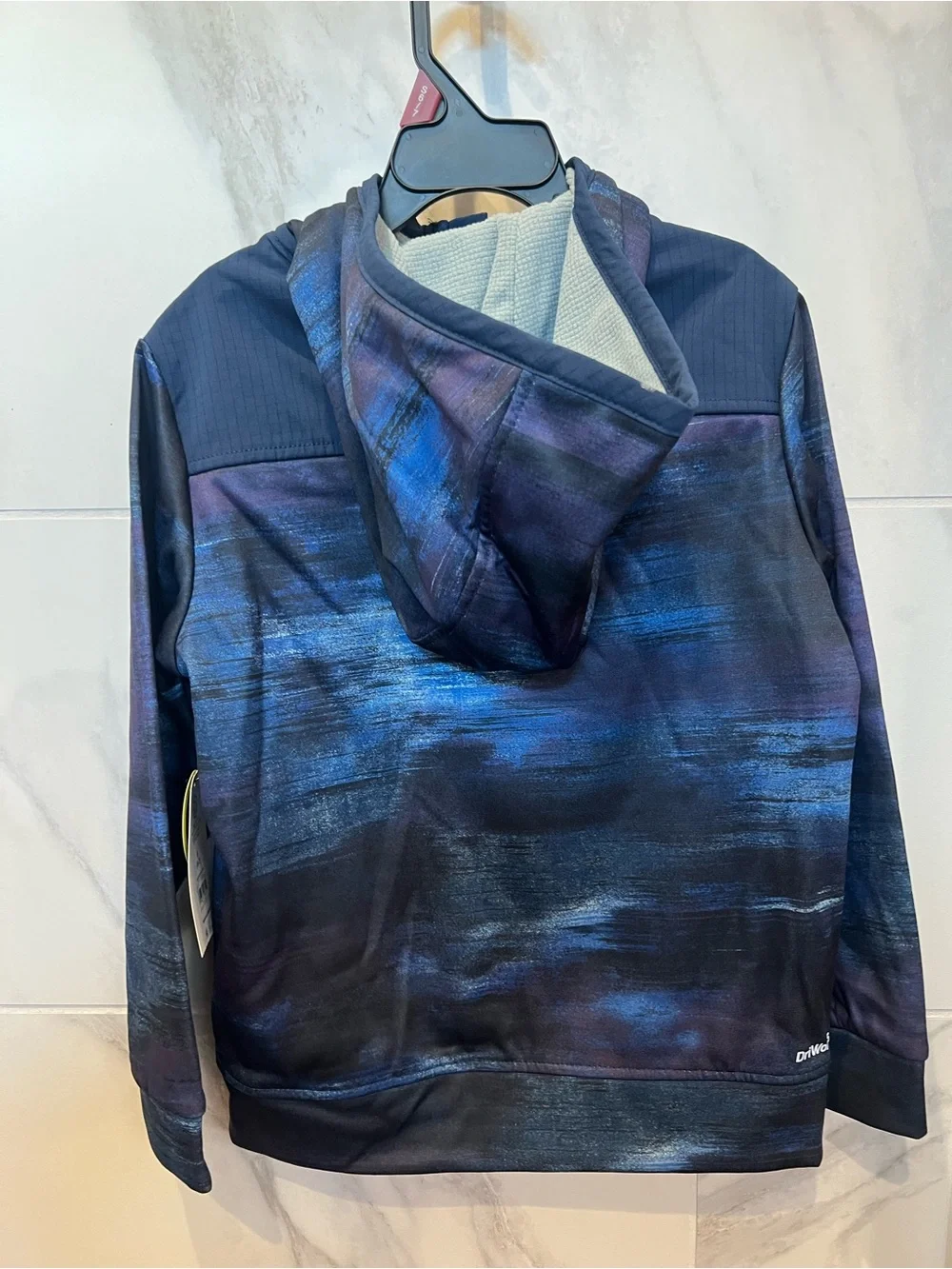 Athletic Works Boys Tech Fleece Pullover Hoodie Size6-7 NWT $15